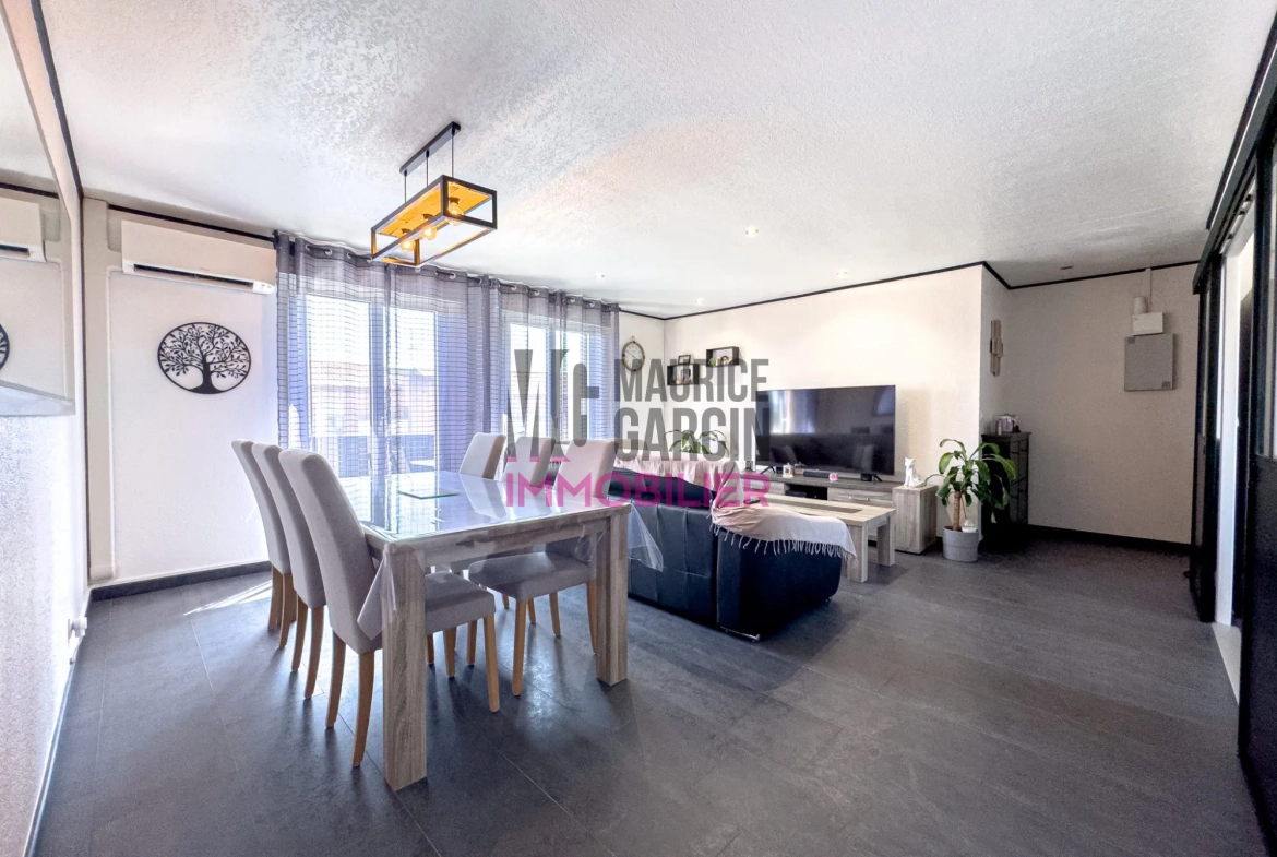 Appartement T3 rénové avec terrasse et parking à Cavaillon 