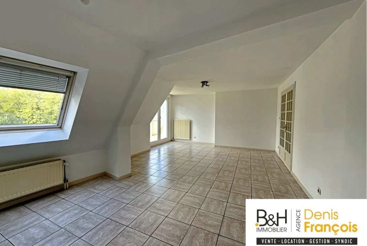 Appartement 4 pièces lumineux à Marckolsheim avec balcon et cave 