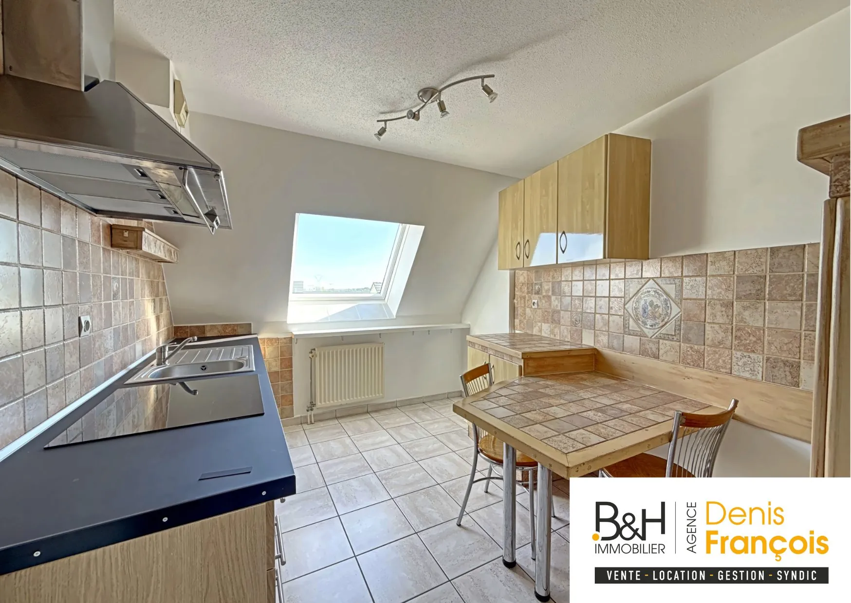 Appartement 4 pièces lumineux à Marckolsheim avec balcon et cave 
