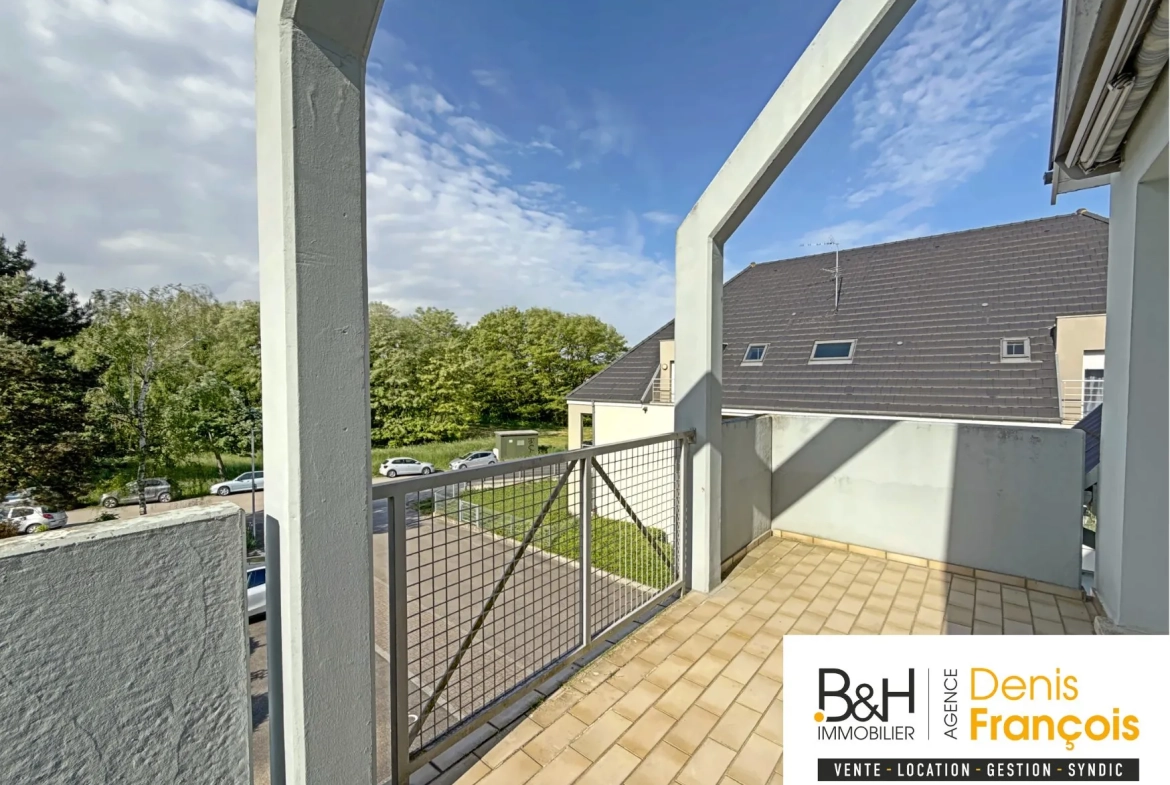 Appartement 4 pièces lumineux à Marckolsheim avec balcon et cave 