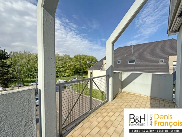 Appartement 4 pièces lumineux à Marckolsheim avec balcon et cave