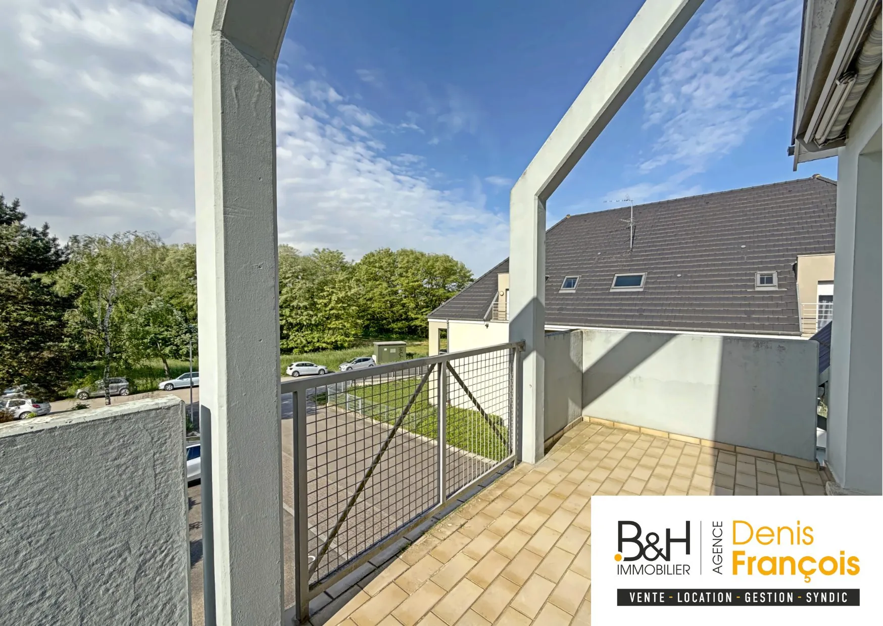 Appartement 4 pièces lumineux à Marckolsheim avec balcon et cave 