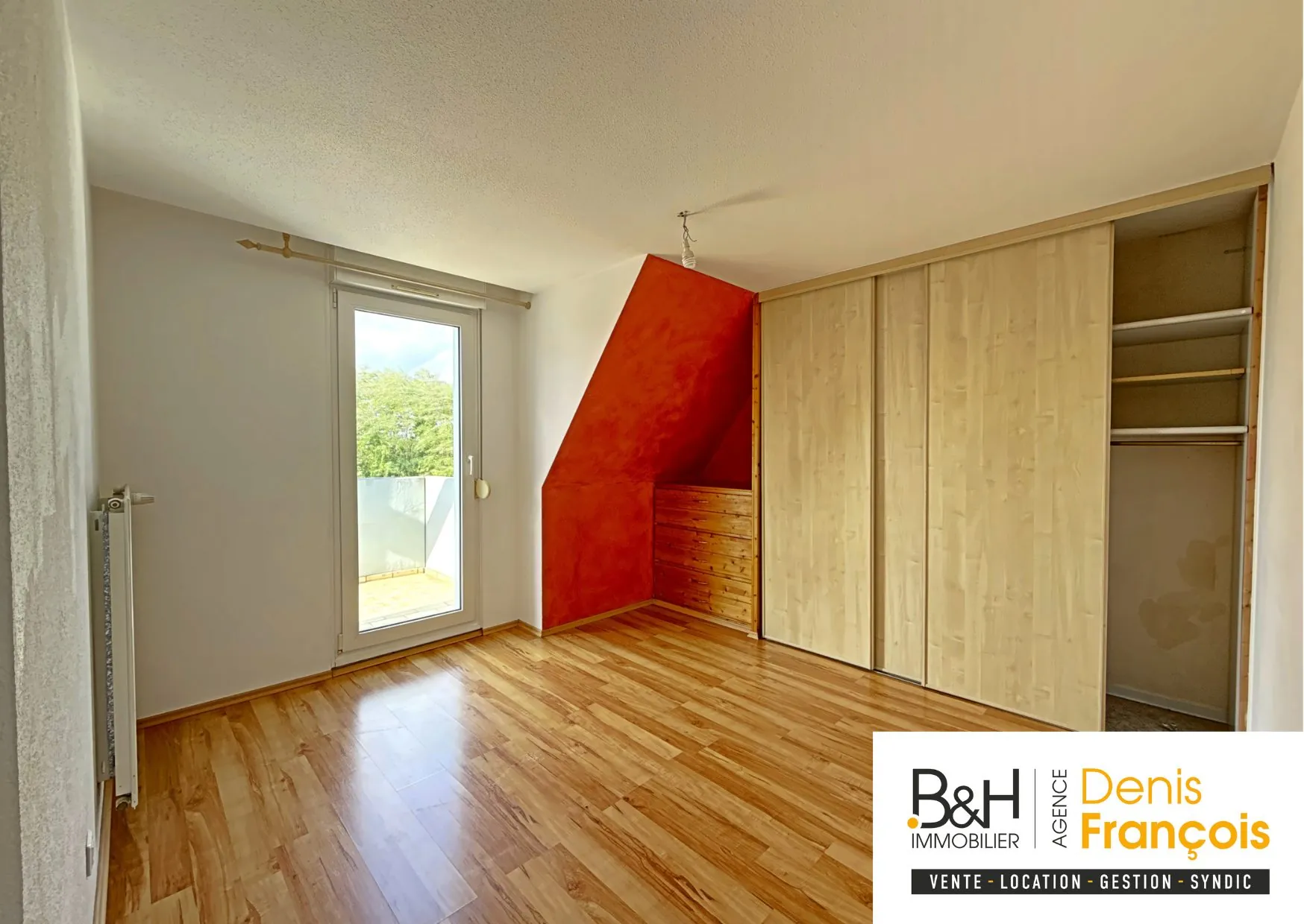 Appartement 4 pièces lumineux à Marckolsheim avec balcon et cave 