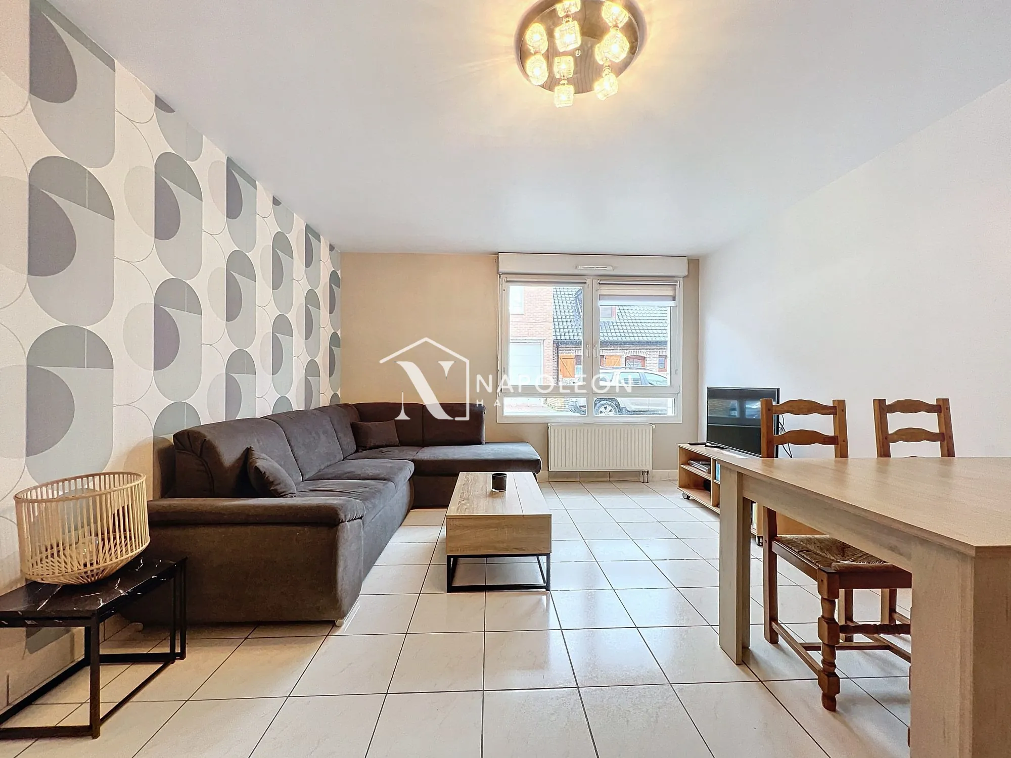 Appartement 2 chambres avec garage à Loos, proche Lille 