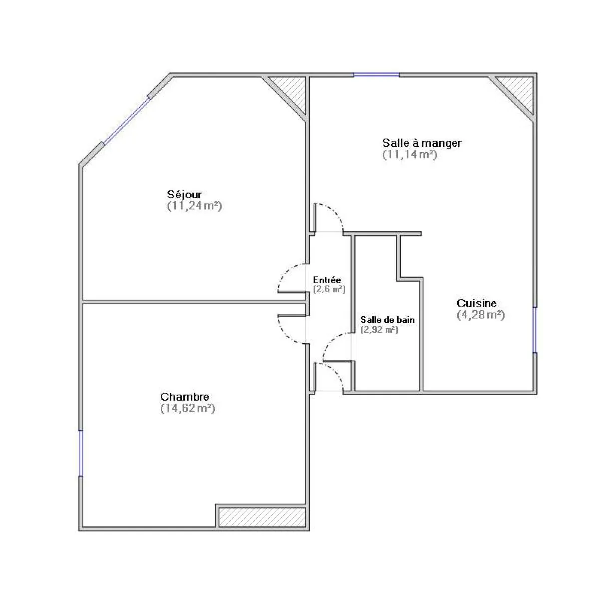 Appartement T3 à vendre à Thorigny-sur-Marne, proche gare, balcon sud, idéal premier achat 