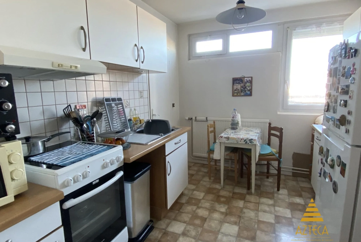 Appartement T3 à Cambrai avec garage, idéal pour investissement ou résidence principale 