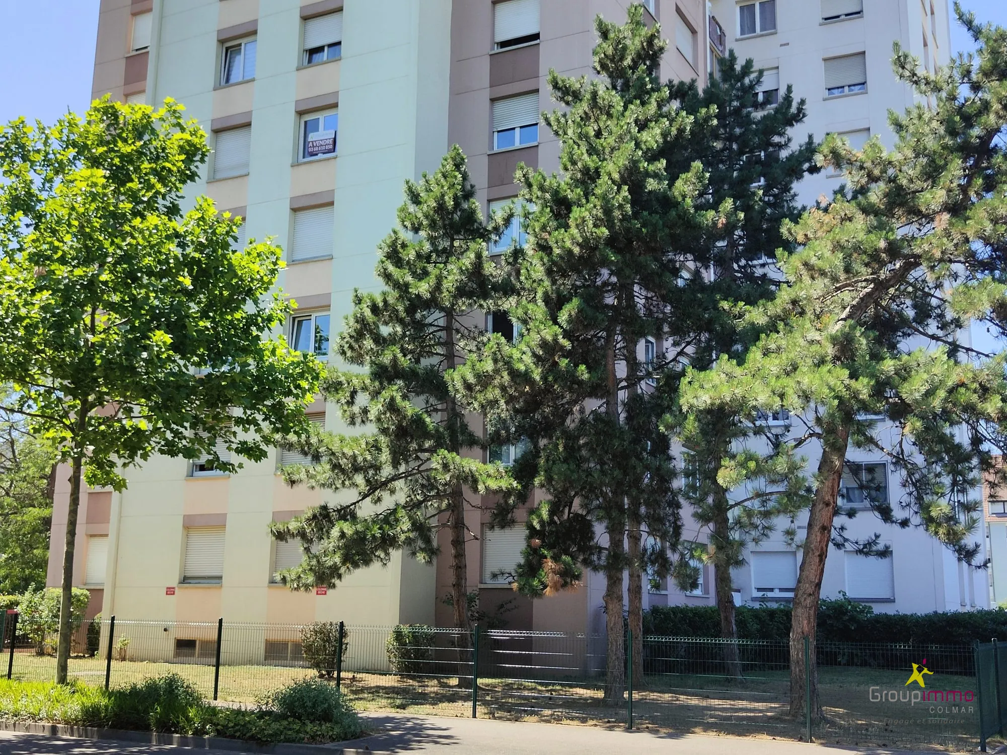 Appartement 4 pièces à vendre à Colmar avec cave et parking 