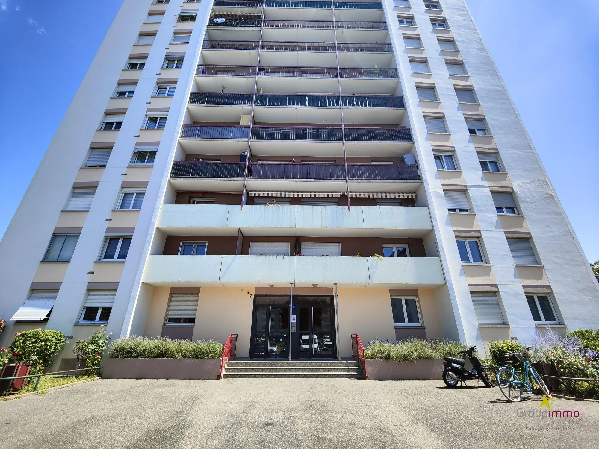 Appartement 4 pièces à vendre à Colmar avec cave et parking 