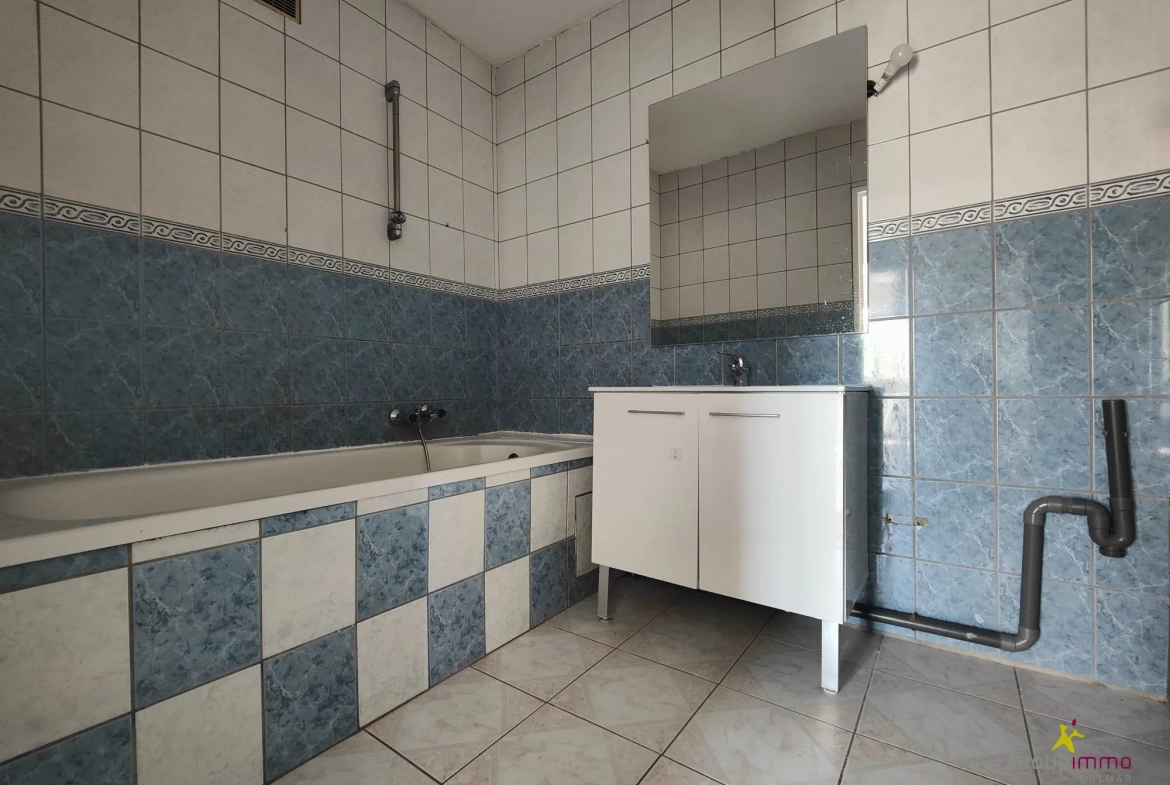 Appartement 4 pièces à vendre à Colmar avec cave et parking 