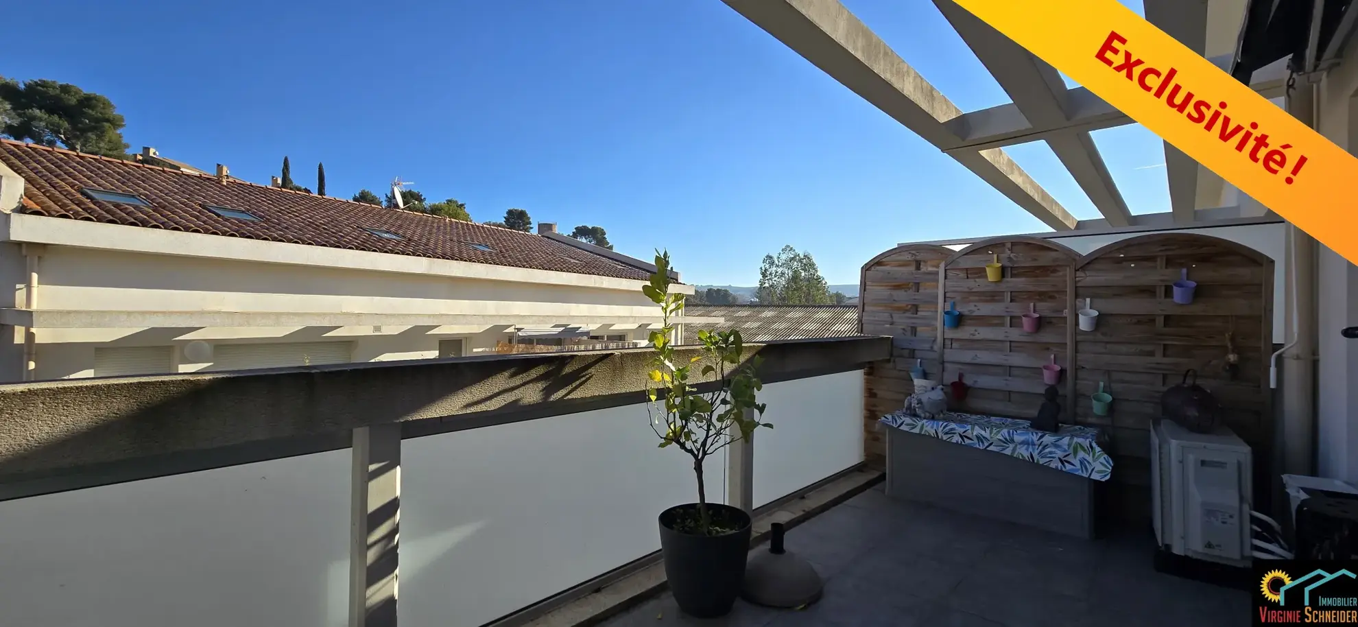 Appartement duplex lumineux de 47m² avec terrasse à Vitrolles 