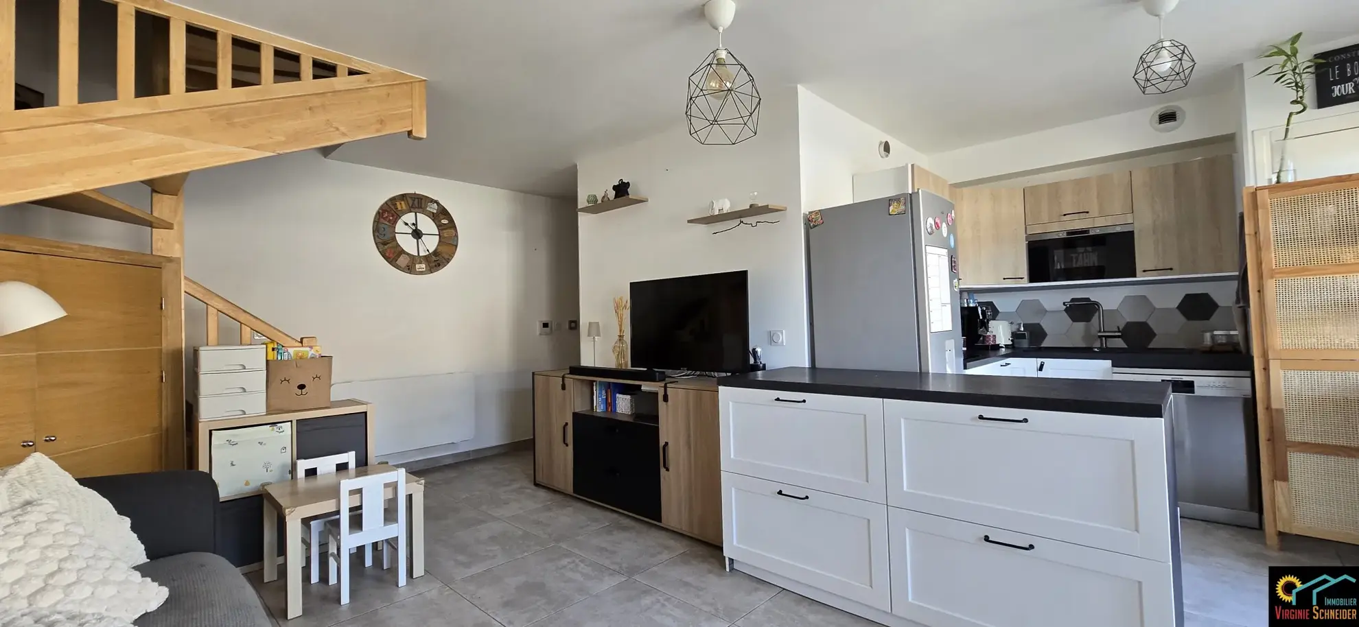Appartement duplex lumineux de 47m² avec terrasse à Vitrolles 
