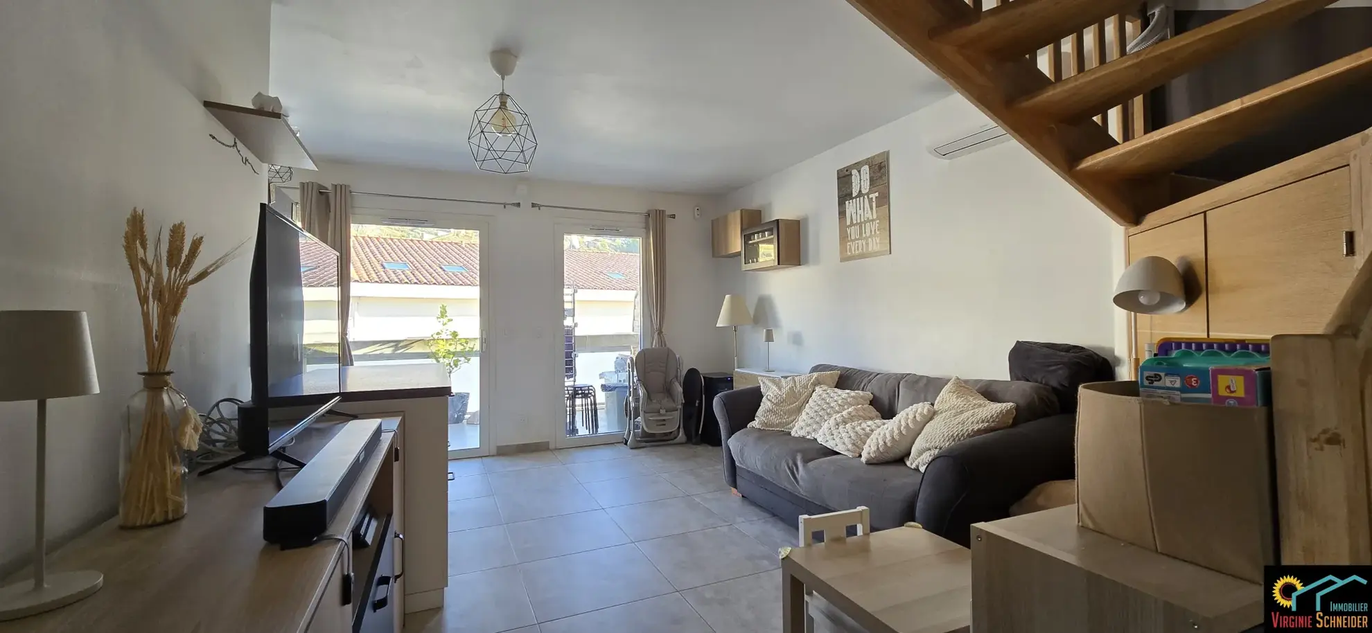 Appartement duplex lumineux de 47m² avec terrasse à Vitrolles 