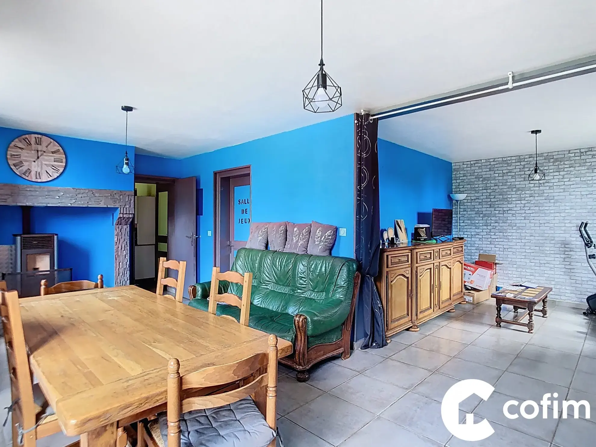 Maison rénovée 118 m² avec terrain de 2300 m² proche Garlin 