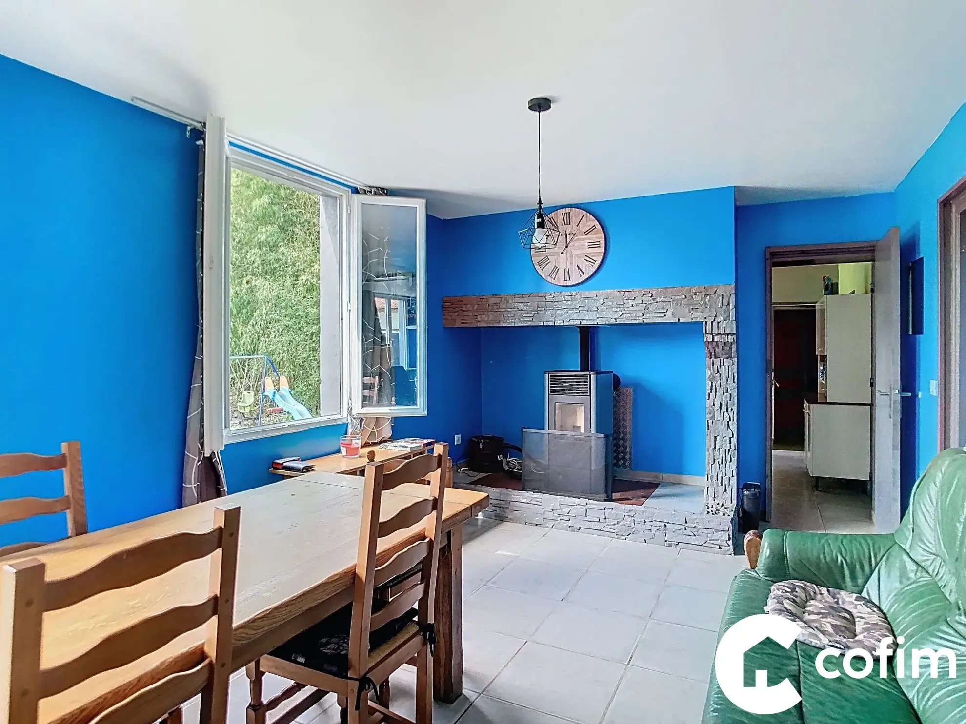 Maison rénovée 118 m² avec terrain de 2300 m² proche Garlin 