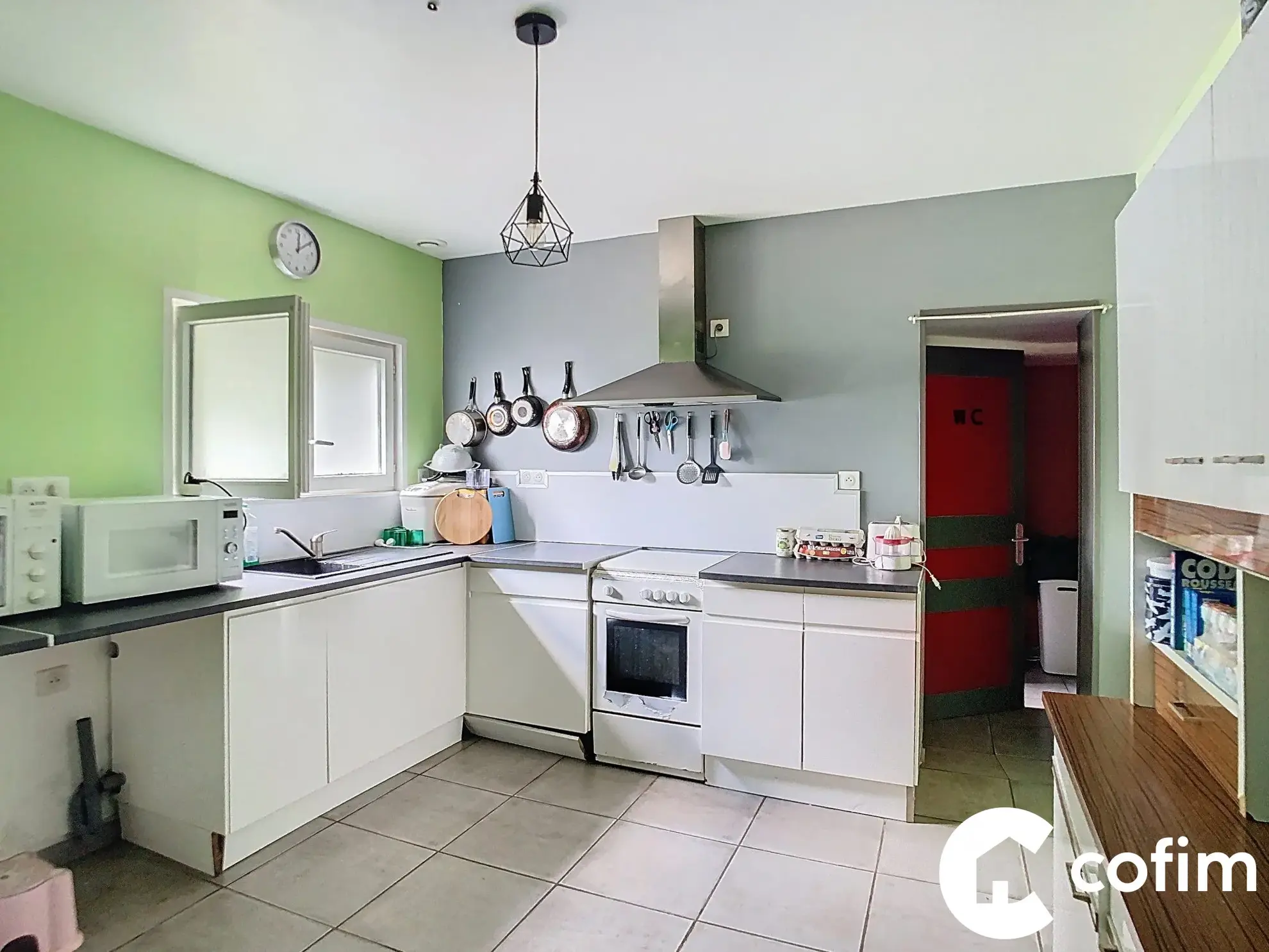 Maison rénovée 118 m² avec terrain de 2300 m² proche Garlin 
