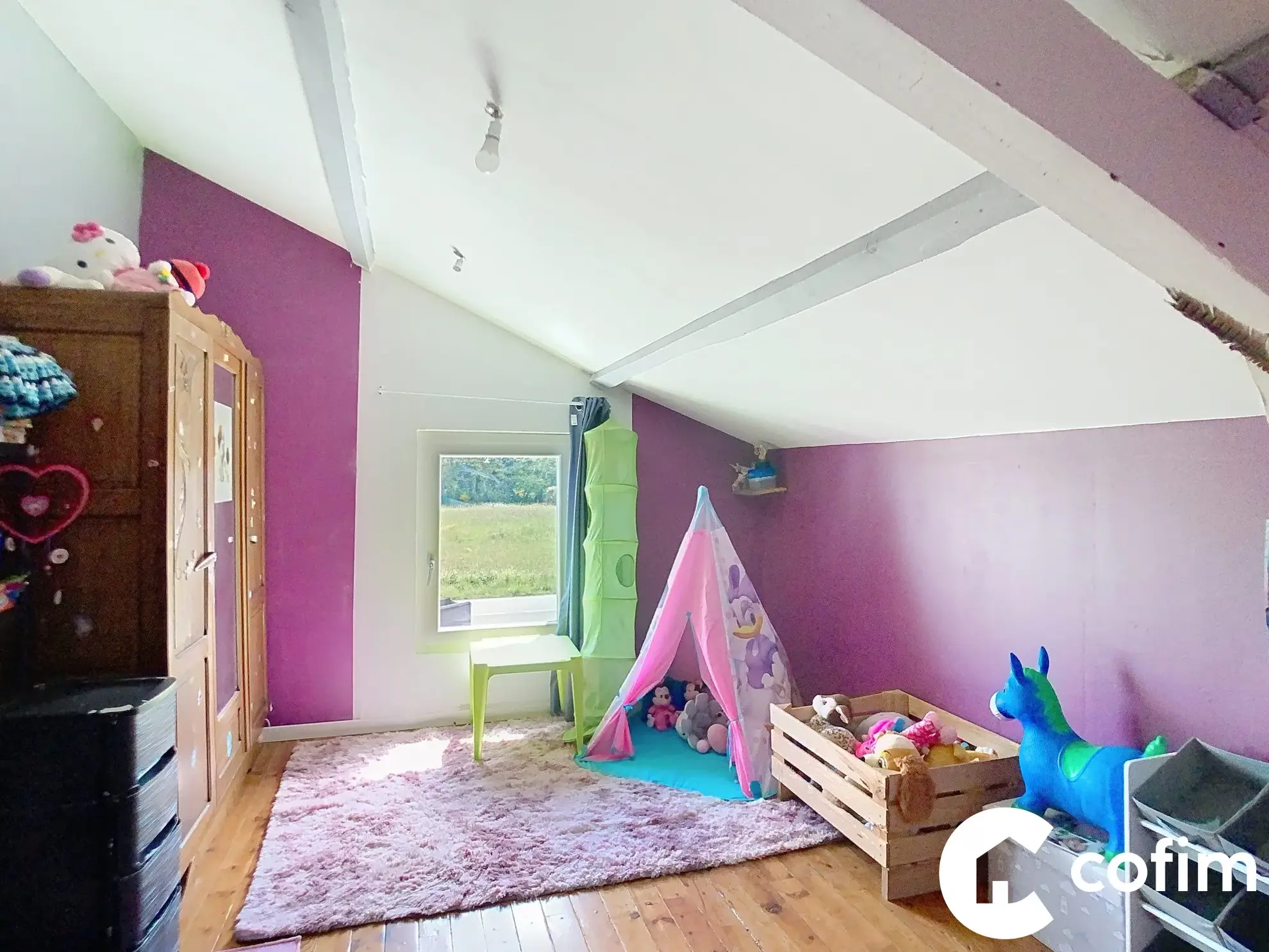 Maison rénovée 118 m² avec terrain de 2300 m² proche Garlin 