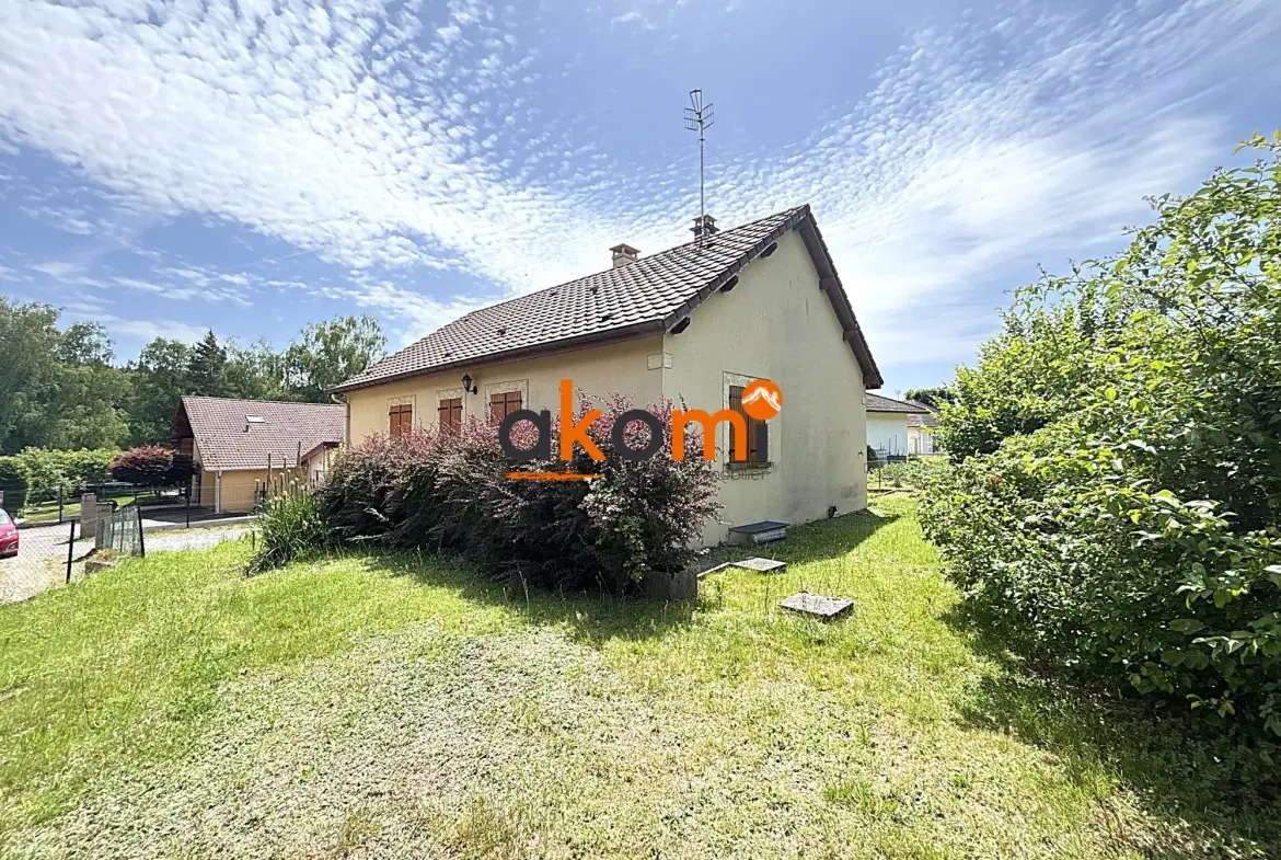 Maison individuelle avec 2 chambres à Nayemont-les-Fosses (88100) - Calme et emplacement idéal 