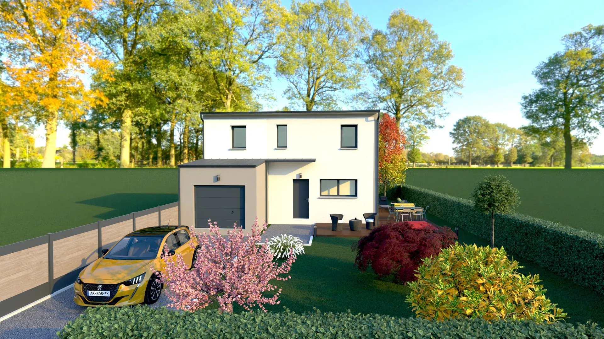Terrain constructible de 400 m² à Pont-Pean, idéal pour votre maison 