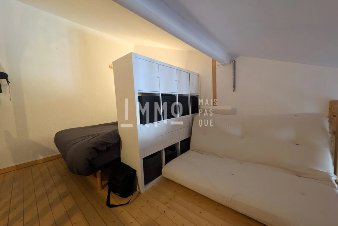 Studio duplex à Montalbert – Vue panoramique, ski aux pieds, résidence Christiana 