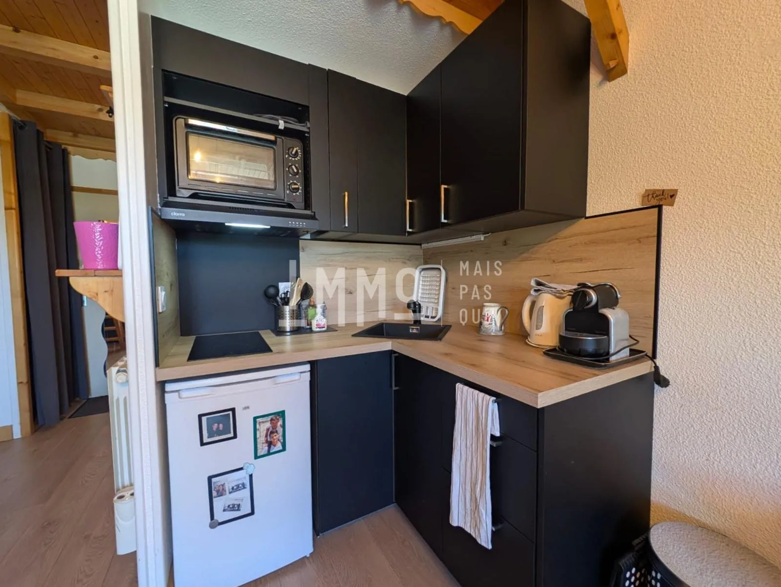 Studio duplex à Montalbert – Vue panoramique, ski aux pieds, résidence Christiana 