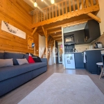 Studio duplex à Montalbert – Vue panoramique, ski aux pieds, résidence Christiana