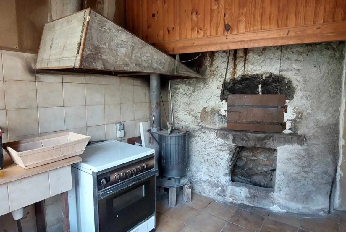 Maison de Bourg à Étagnac avec Grand Terrain et Dépendances 