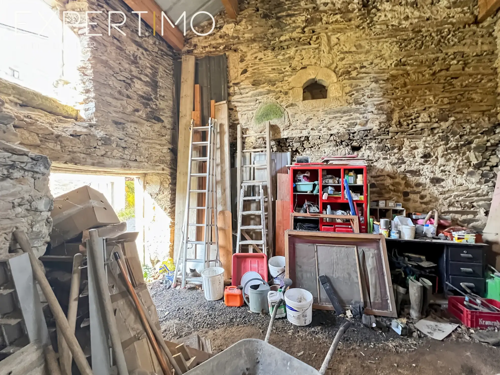 Maison T3/T4 de 110 m² avec jardin et terrain boisé au Bez 