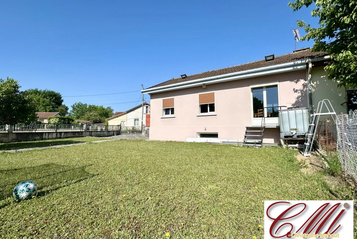 Maison rénovée avec sous-sol et jardin à Pargny-sur-Saulx 