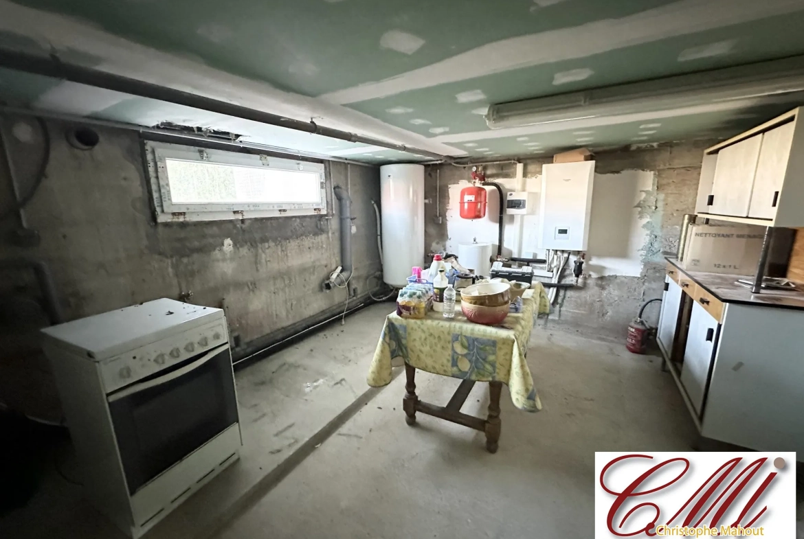 Maison rénovée avec sous-sol et jardin à Pargny-sur-Saulx 