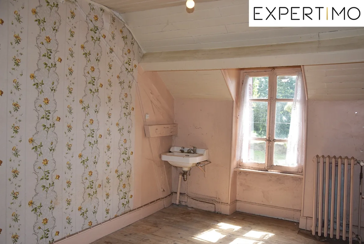 Maison à rénover de 230 m² sur grand terrain à Teilhet proche d'Ancizes 