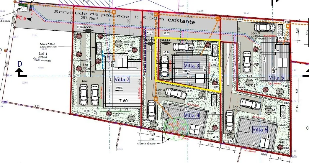 Terrain constructible de 204 m² avec permis à Sainte-Suzanne, La Réunion 