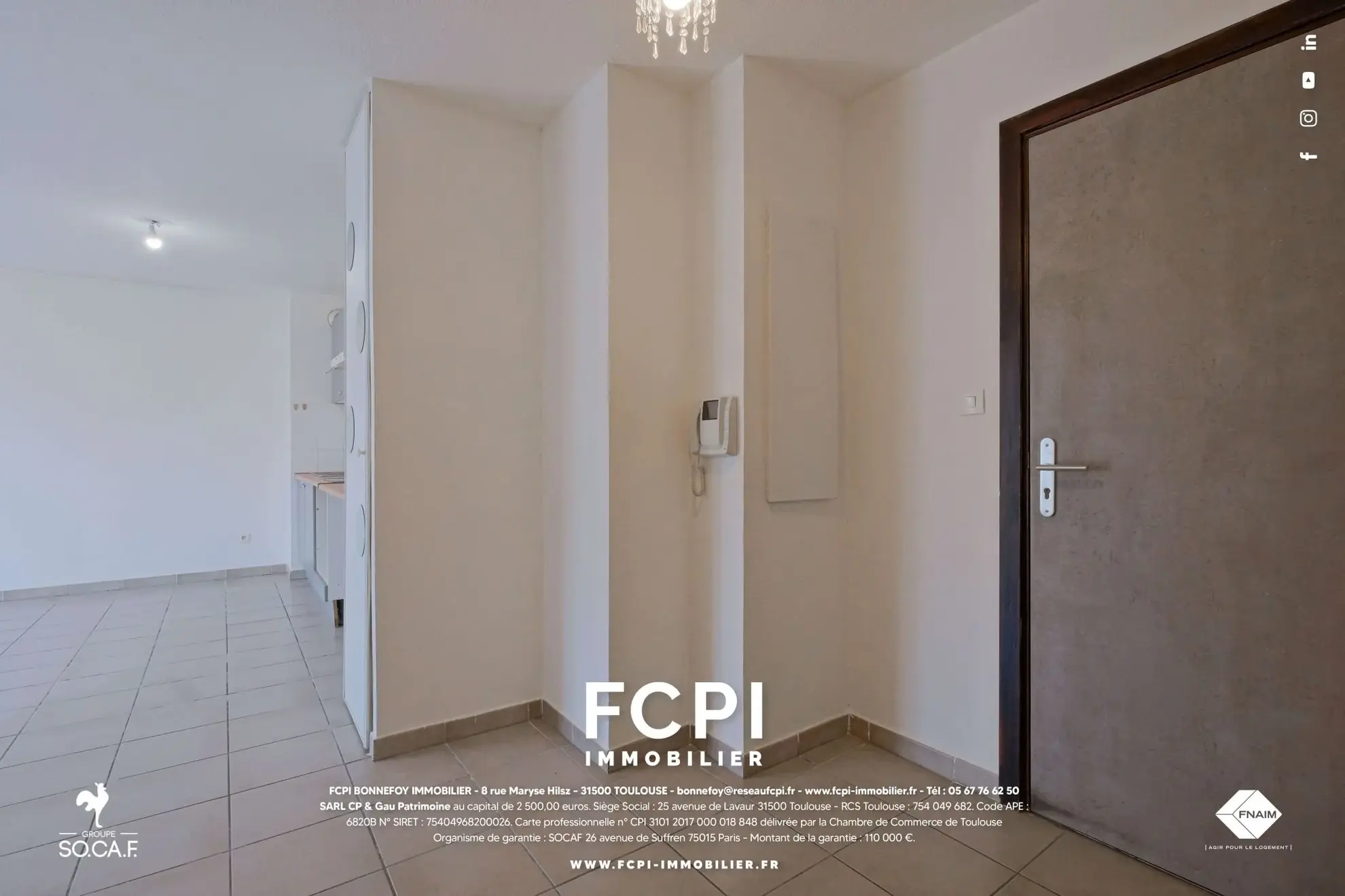 A vendre appartement T3 à Agde avec terrasse et parking - Résidence sécurisée 