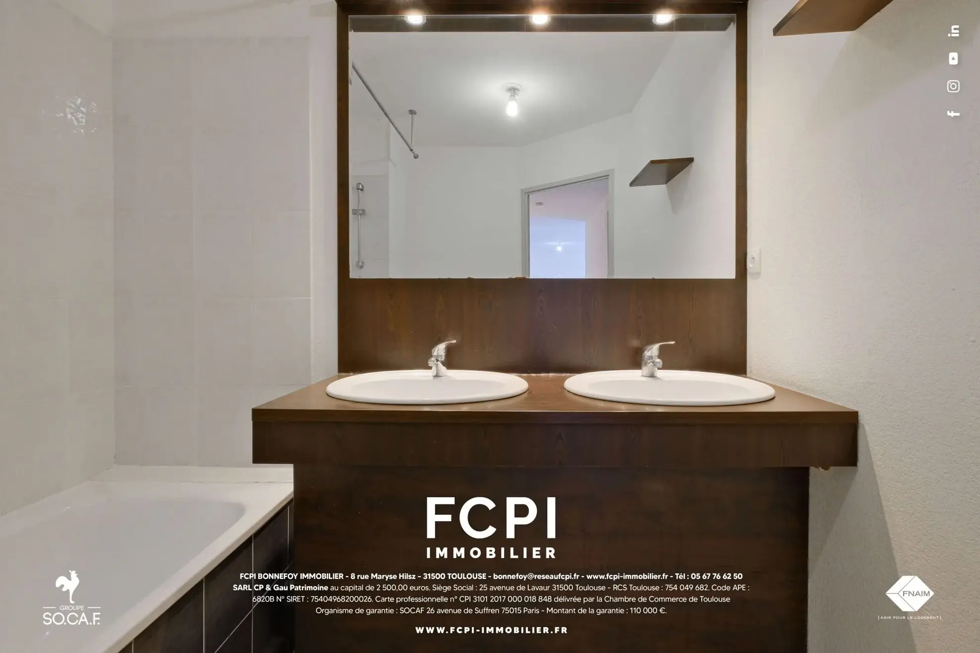 A vendre appartement T3 à Agde avec terrasse et parking - Résidence sécurisée 