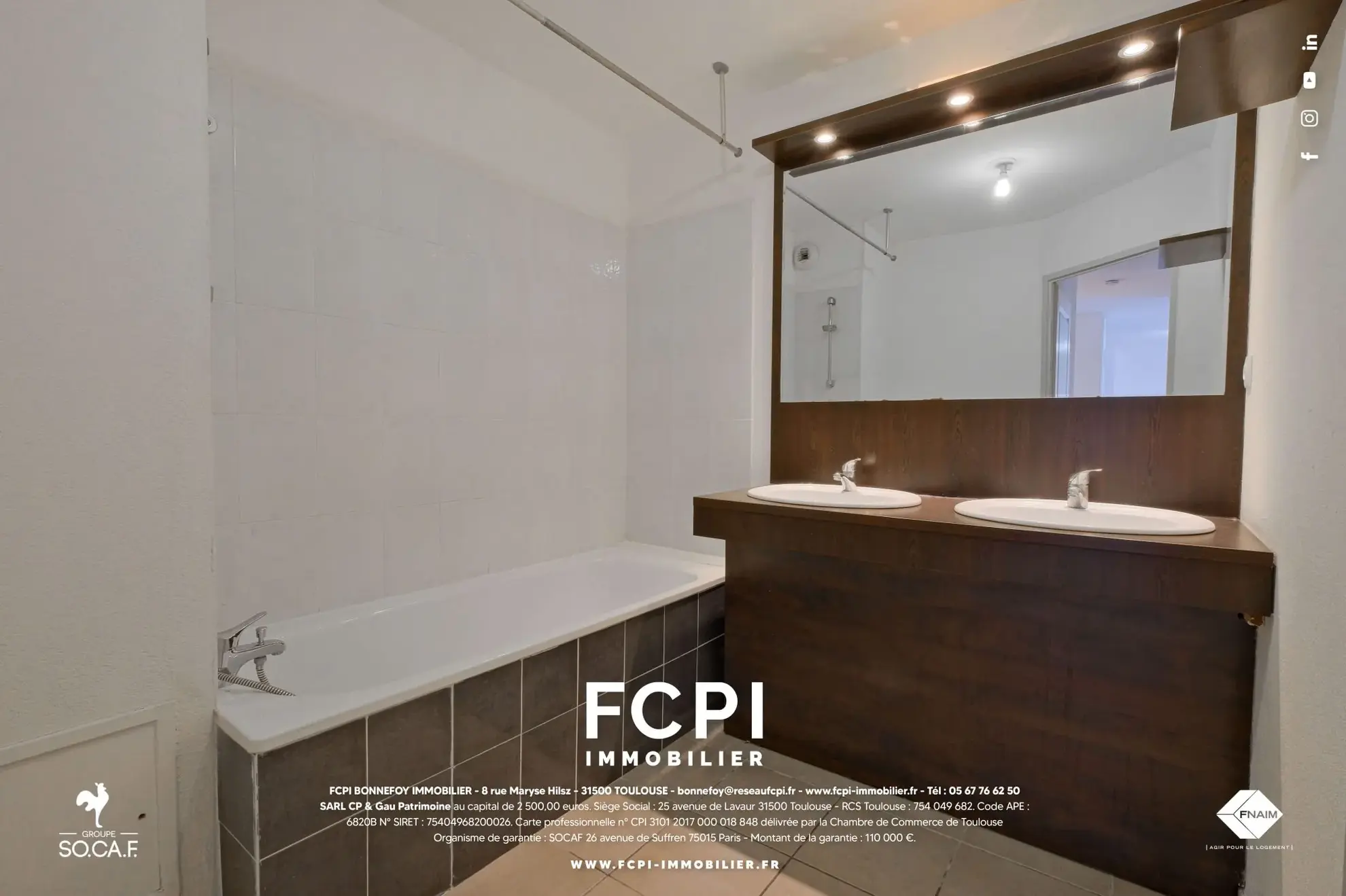 A vendre appartement T3 à Agde avec terrasse et parking - Résidence sécurisée 