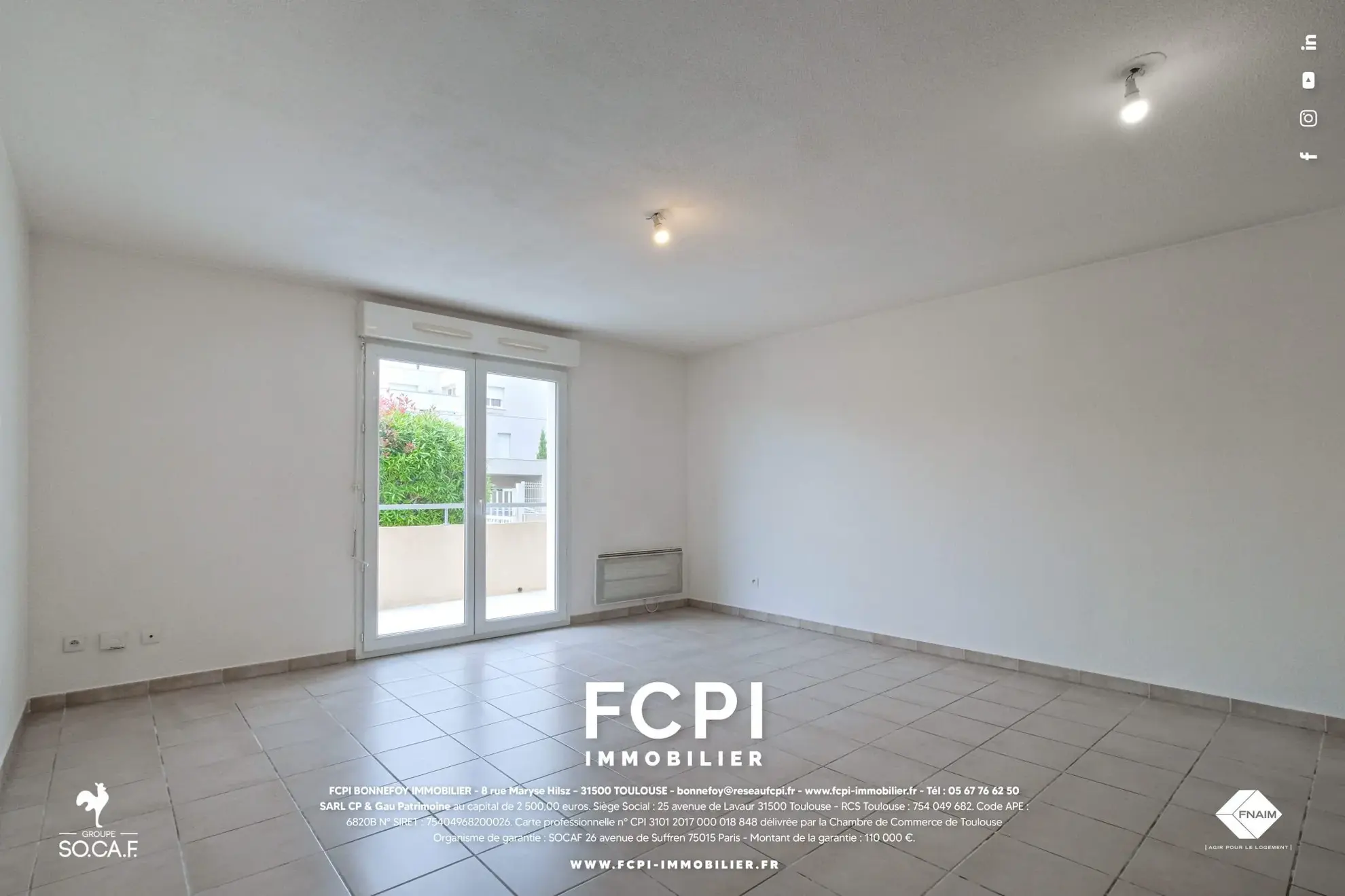 A vendre appartement T3 à Agde avec terrasse et parking - Résidence sécurisée 