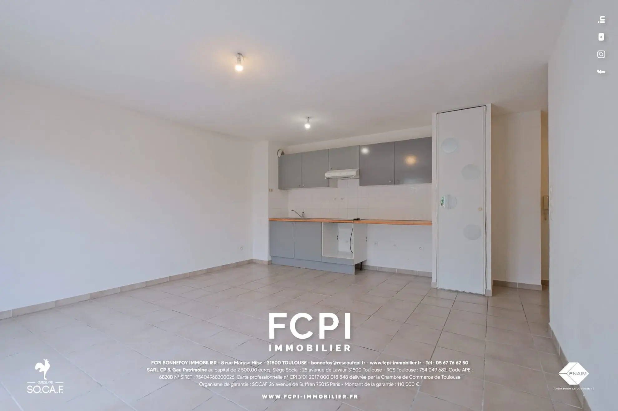 A vendre appartement T3 à Agde avec terrasse et parking - Résidence sécurisée 