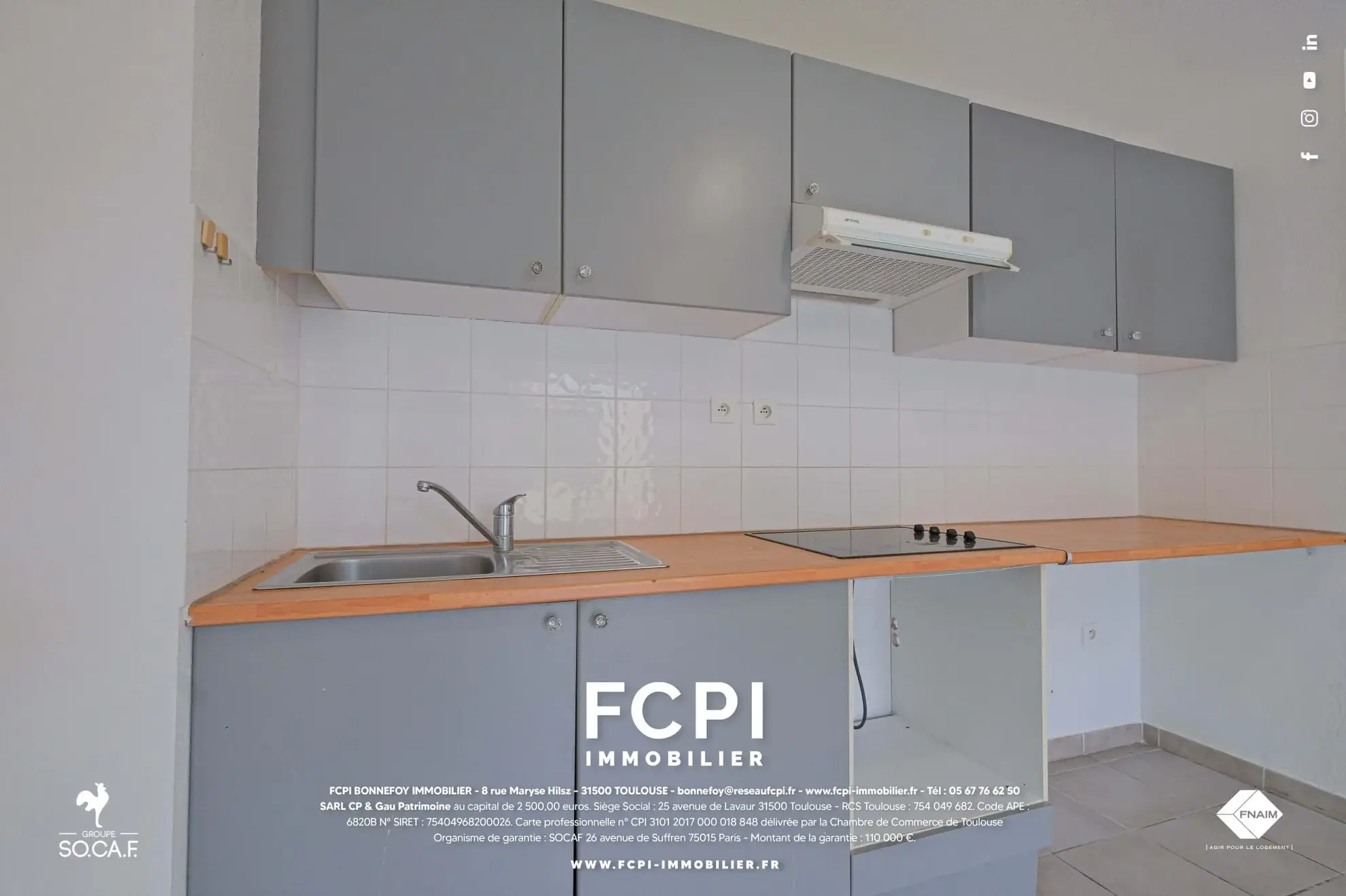A vendre appartement T3 à Agde avec terrasse et parking - Résidence sécurisée 