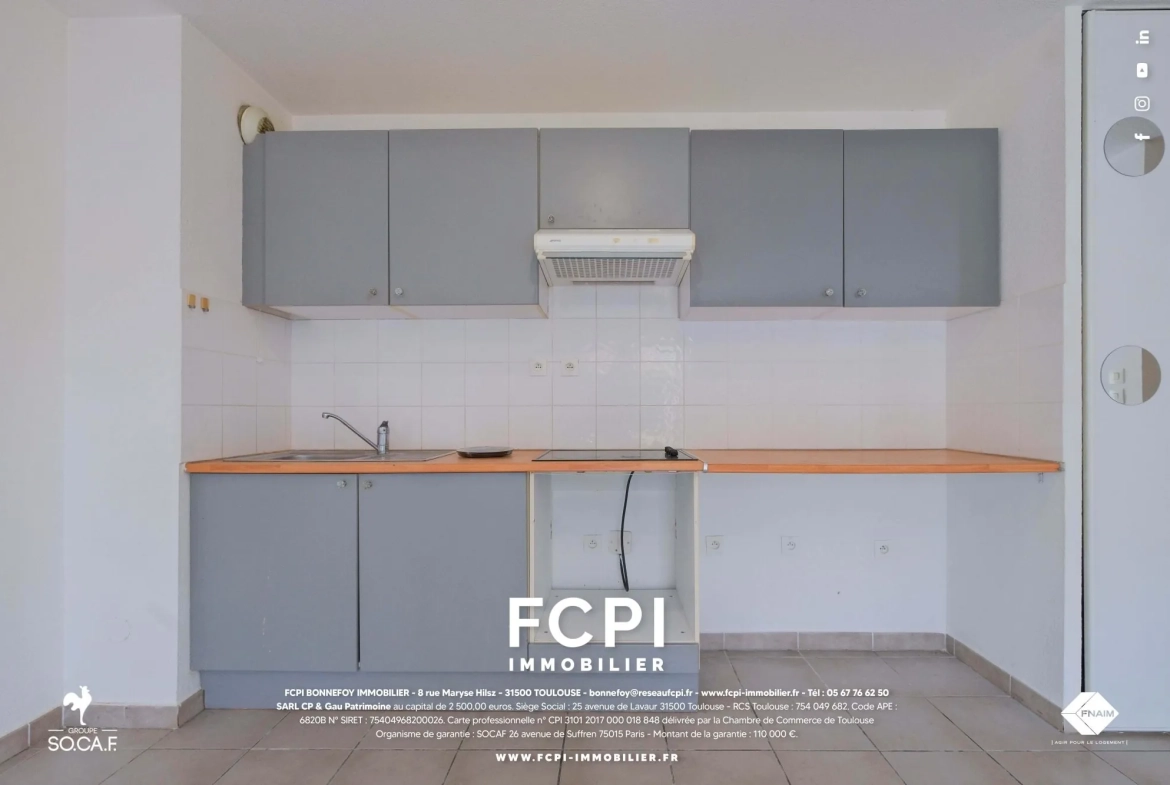 A vendre appartement T3 à Agde avec terrasse et parking - Résidence sécurisée 