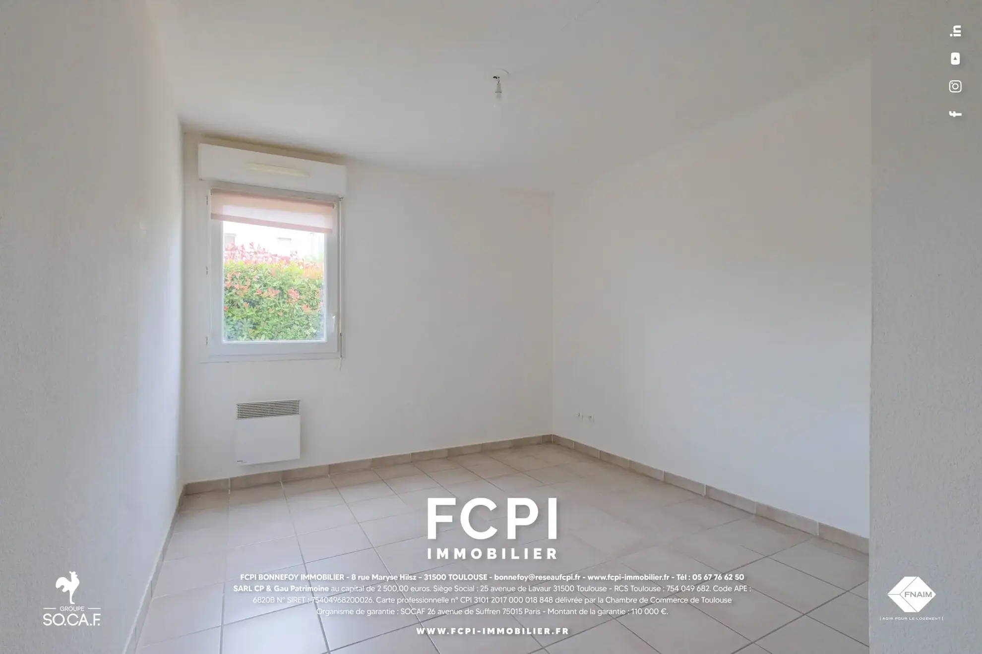A vendre appartement T3 à Agde avec terrasse et parking - Résidence sécurisée 