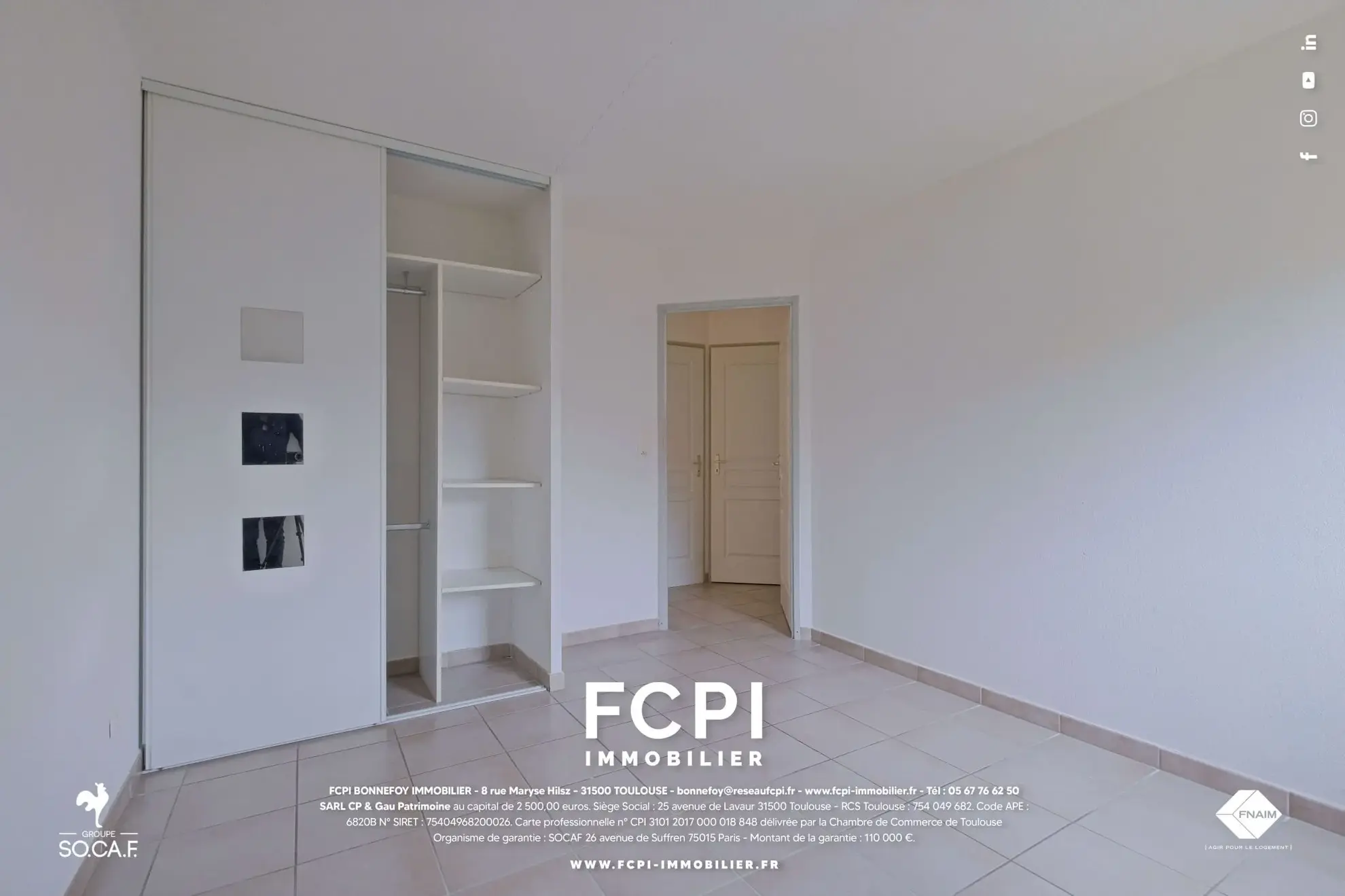 A vendre appartement T3 à Agde avec terrasse et parking - Résidence sécurisée 