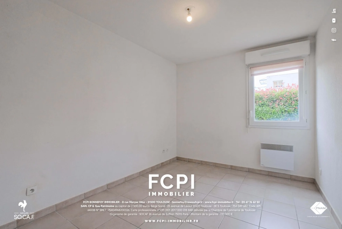 A vendre appartement T3 à Agde avec terrasse et parking - Résidence sécurisée 