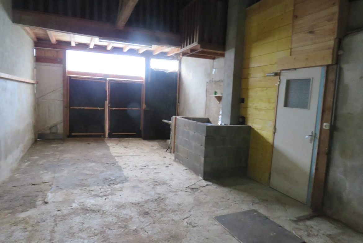 Maison ancienne à rénover avec dépendances et terrain à Puntous 