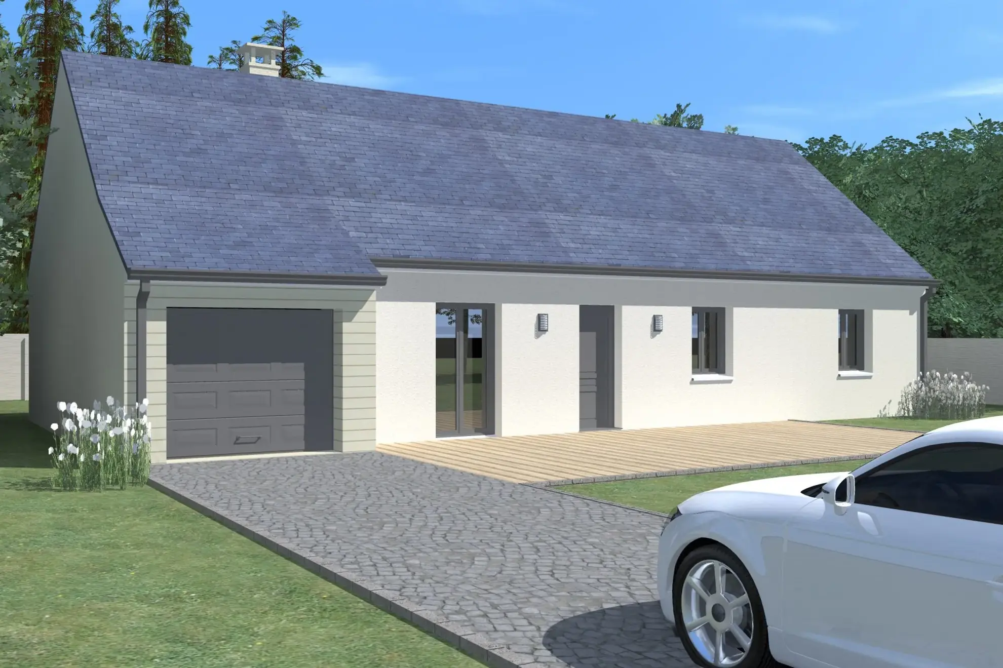 Maison familiale de 88 m² à vendre à Mézières-lez-Cléry avec jardin et excellent confort énergétique 