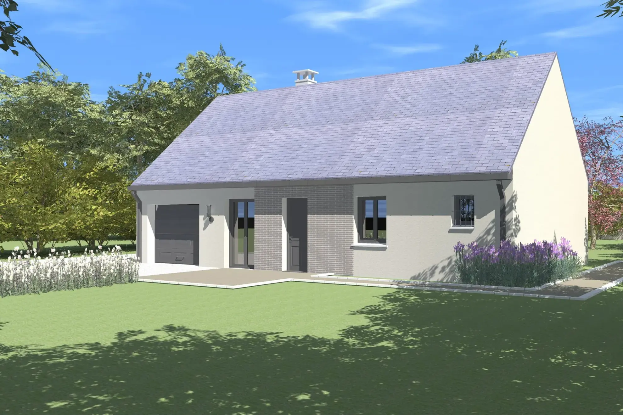 Maison familiale de 88 m² à vendre à Mézières-lez-Cléry avec jardin et excellent confort énergétique 