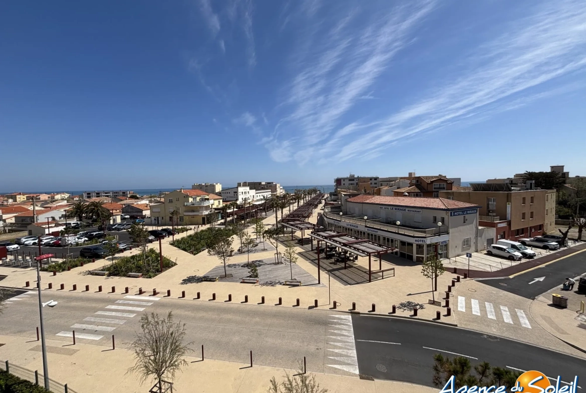 Appartement duplex T3 avec vue mer à Narbonne-Plage 