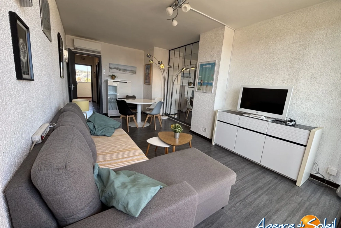 Appartement duplex T3 avec vue mer à Narbonne-Plage 