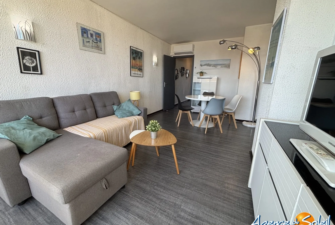 Appartement duplex T3 avec vue mer à Narbonne-Plage 
