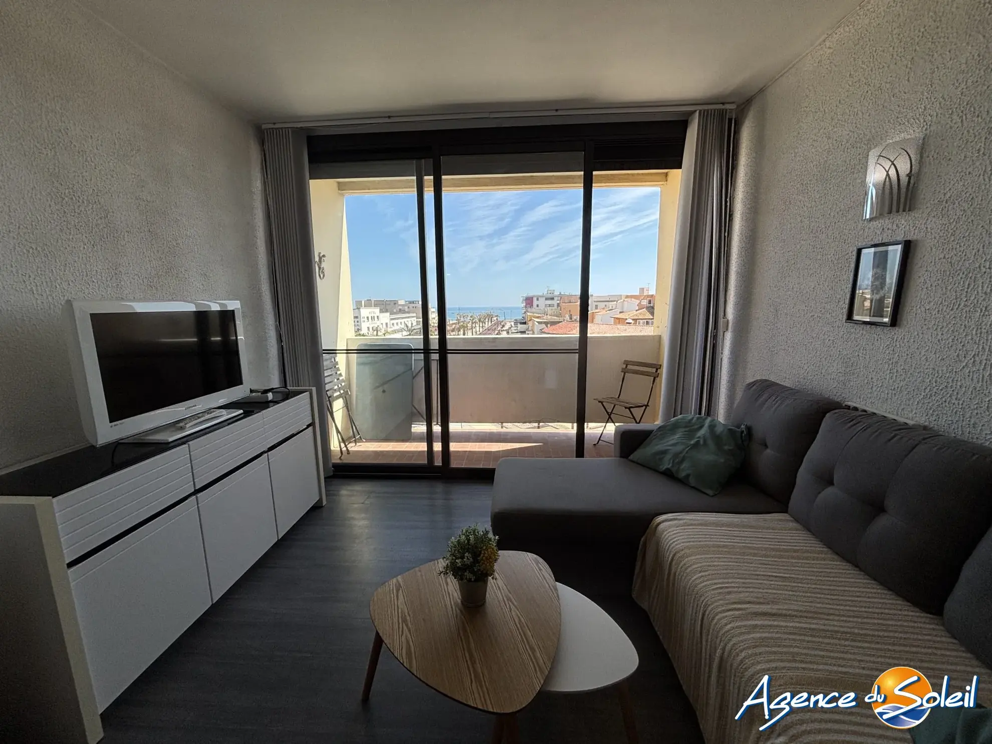 Appartement duplex T3 avec vue mer à Narbonne-Plage 