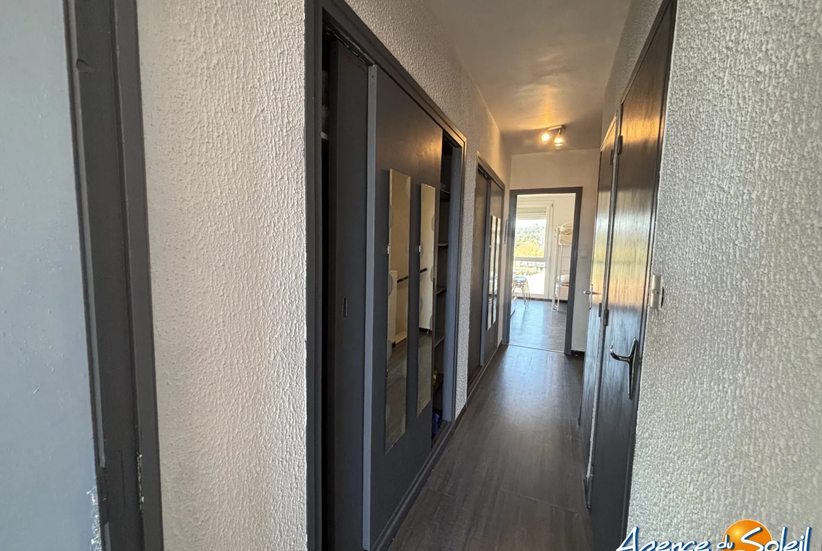 Appartement duplex T3 avec vue mer à Narbonne-Plage 