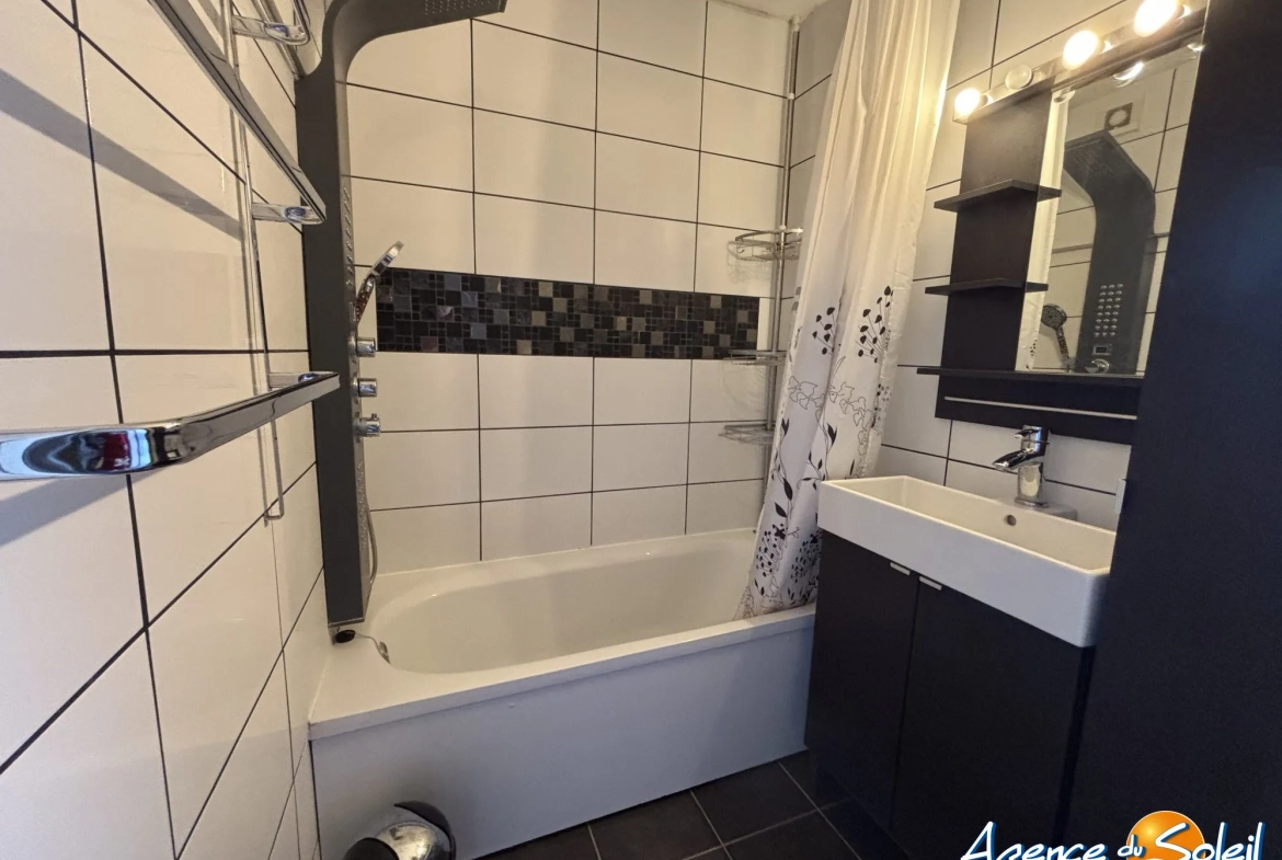 Appartement duplex T3 avec vue mer à Narbonne-Plage 